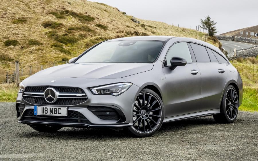 Mercedes-AMG CLA35 4Matic Shooting Brake (X118) (UK) '2019